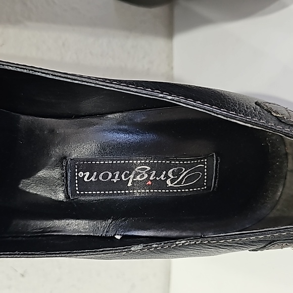Brighton Debra Brown Leather pumps block heel Size 7.5 - Picture 10 of 10